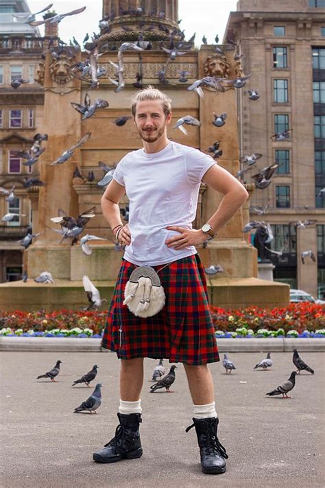 New Book Features 101 Kilted Hunks Pictured At Glasgow Landmarks