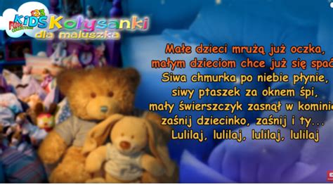 Siwa Chmurka Kołysanki Dla Dzieci Tekst Karaoke Polskie