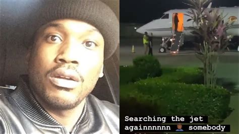 Police Searching Meek Mill Private Jet Again ‘meek Says It Would Just End Its Shame Youtube