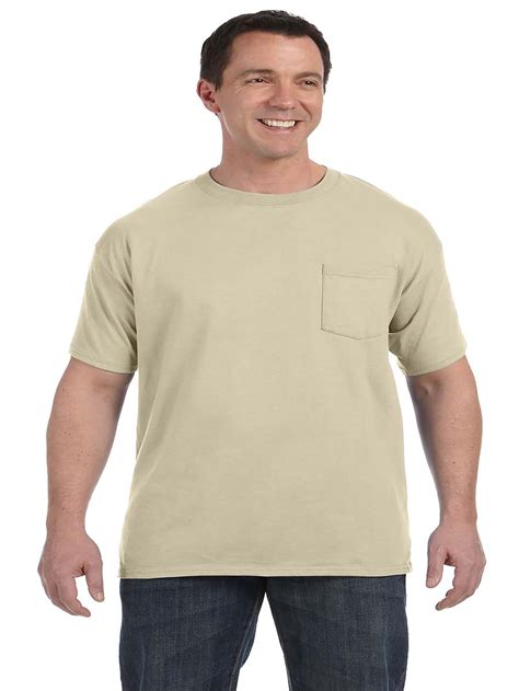 Hanes Mens Tagless Pocket T Shirt Style 5590