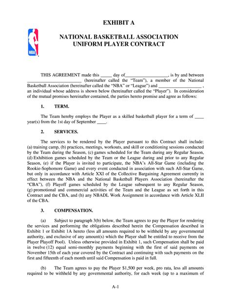 Basketball Contract Complete With Ease Airslate Signnow