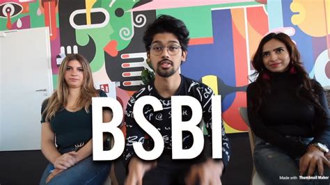 Berlin School Of Business And Innovation Bsbi Bsbi Youtube