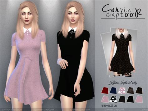 Killstar Little Dolly Dress By Carvin Captoor At Tsr Sims 4 Updates