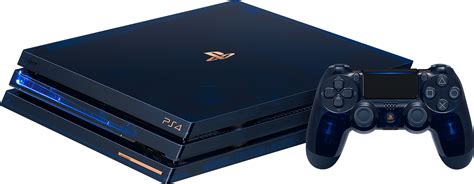 Playstation 4 Pro 2tb Console Limited Translucent Blue 500 Million