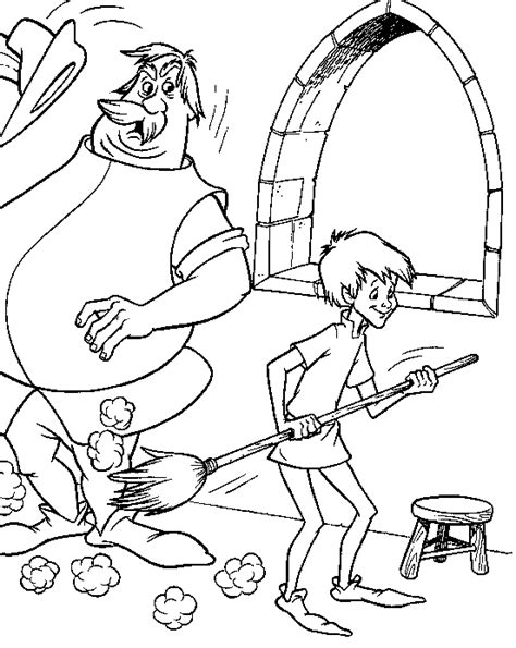 Disney, pixar, & so many more! The Sword In The Stone Coloring Pages | PicGifs.com