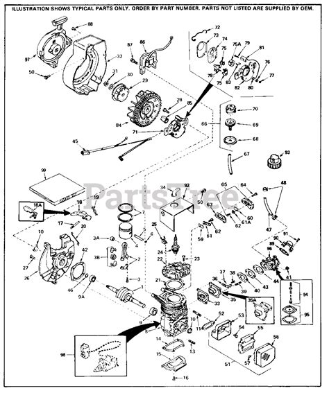 Tecumseh Ah600 1602 Tecumseh Engine Engine Parts List Parts Lookup