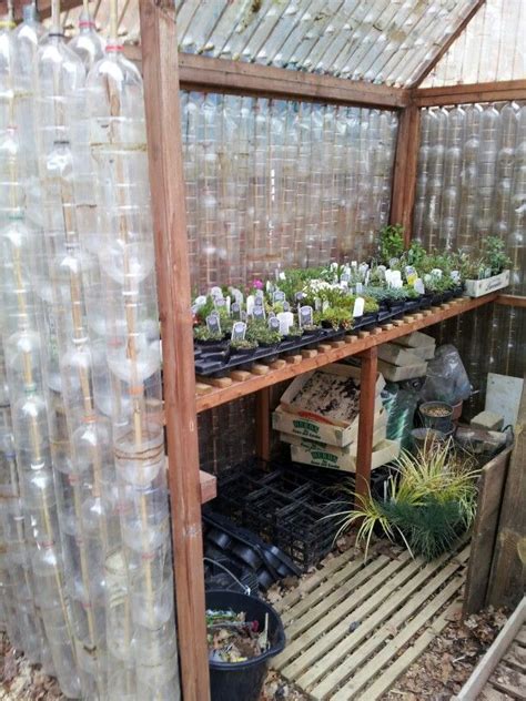 Plastic Bottle Greenhouse At Belton Houseuk Plastic