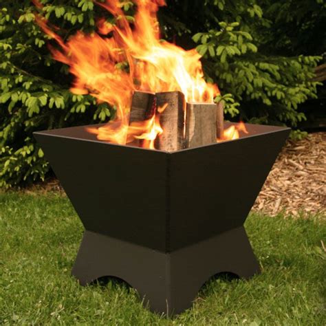 Iron Embers 5 Pyramid Wood Firepit Fergus Fireplace Fire Pit Wood Fire Pit Outdoor