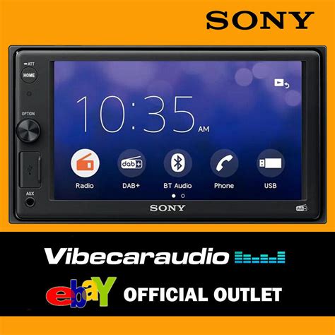Sony Xav 1550d 62 Touchscreen Double Din Carvan Dab Bluetooth Stereo