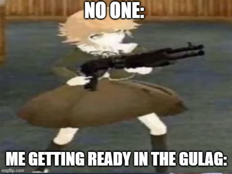 Chihiro With A Gun Meme Imgflip