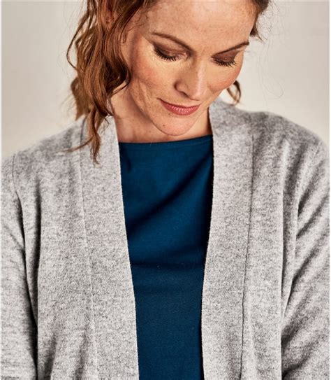 ひときわ優れた セオ リー Theory Womens Gray Button Down Cashmere Cardigan Sweater Sweater M レディース