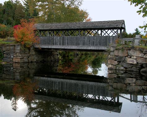 Vermont Covered Bridge By Barefootliam On Deviantart