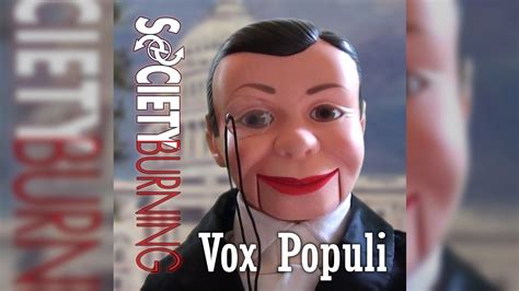 Society Burning Vox Populi Official Music Video Youtube