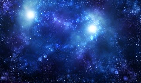 Papel De Parede De Galaxia Azul Papel De Parede Inspire