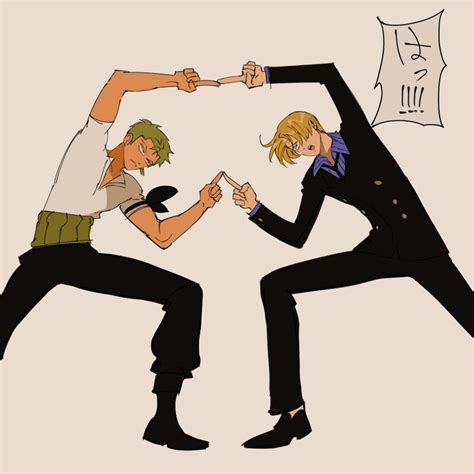 Zoro X Sanji Zosan One Piece One Piece Manga One Piece Figure One