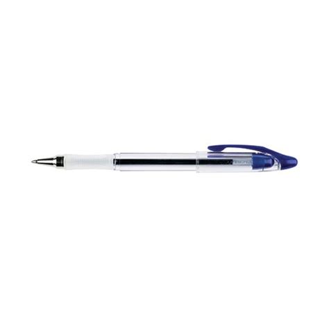 Q Connect Delta Ballpoint Pen Medium Blue Pack Of 12 Kf00376