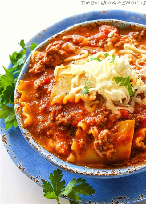 the most satisfying lasagna soup recipe easy recipes to make at home