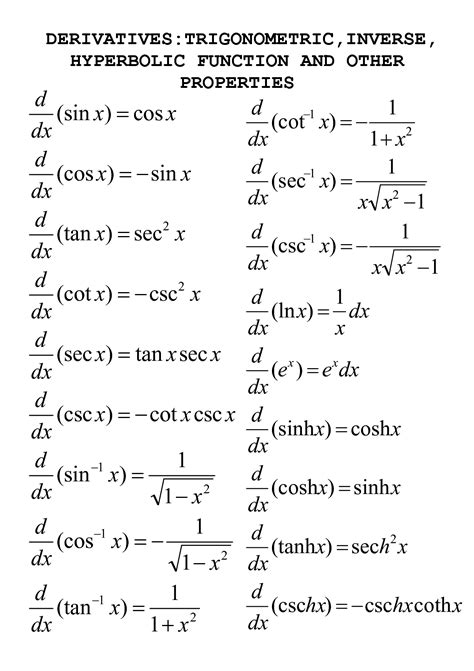 Solution Formulas And Concept In Integral Calculus Studypool