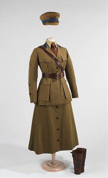 1917 Fashion Wwi Military Uniform Womens Uniforms Womens Military