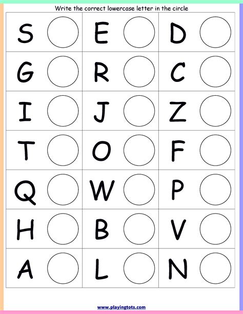 The pack includes a worksheet for each letter of the alphabet. Writing Upper And Lowercase Letters Worksheets | Writing Worksheets ...