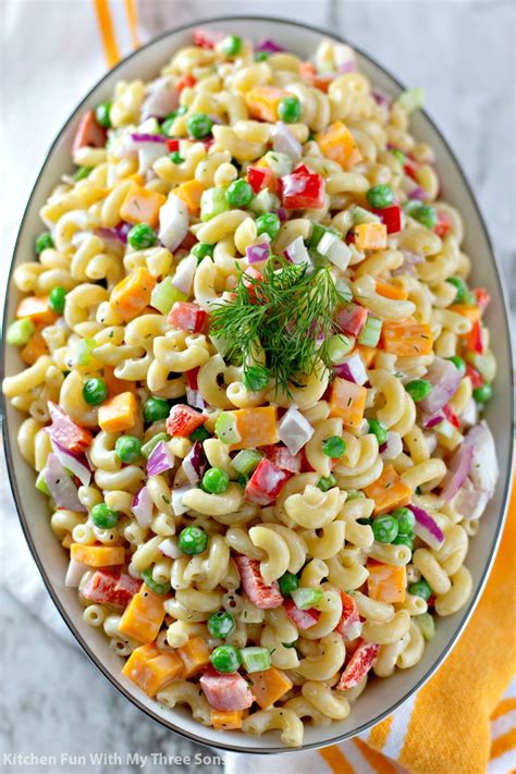 Make This Easy Macaroni Salad Recipe As The Perfect Side Dish For A