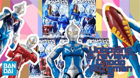 Unboxing And Review Choudou Chodo Ultraman 9 Cosmos Seven Nexus