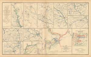 Civil War Atlas Plate 80 Maps Of Savannah Ga Bentonville Nc