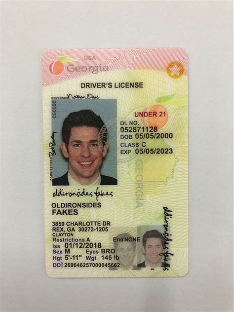 How To Spot A Fake Georgia Drivers License Maximumdad
