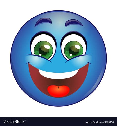 Smiling Blue Emoticon Download A Free Preview Or High Quality Adobe