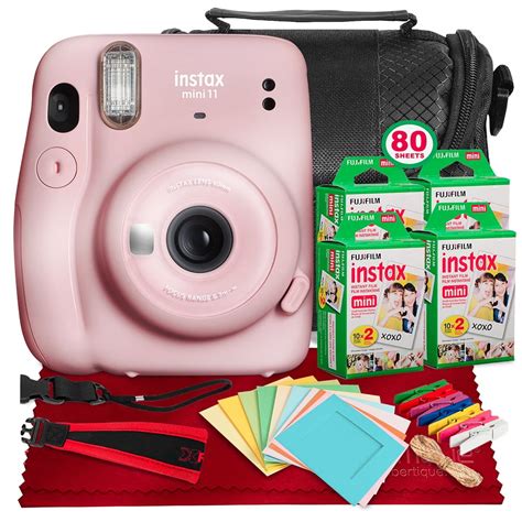 Fujifilm Instax Mini 11 Instant Film Camera Blush Pink Accessory