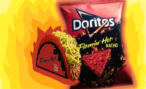 Flaming Hot Dorito Taco