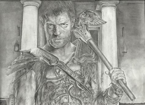 Artstation Spartacus Andy Whitfield Ph