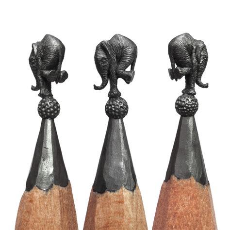 Salavat Fidal - Pencil tip carving | Micro Sculptures | Artsy Nature