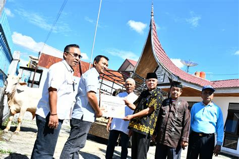 Jelang Idul Adha H Semen Padang Salurkan Bantuan Hewan Kurban