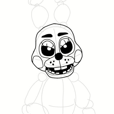 F Naf Toy Bonnie Coloring Pages