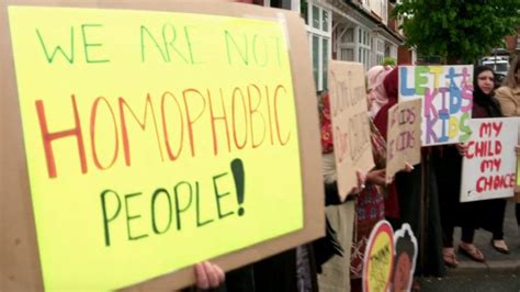 lgbt school lessons protests spread nationwide bbc news