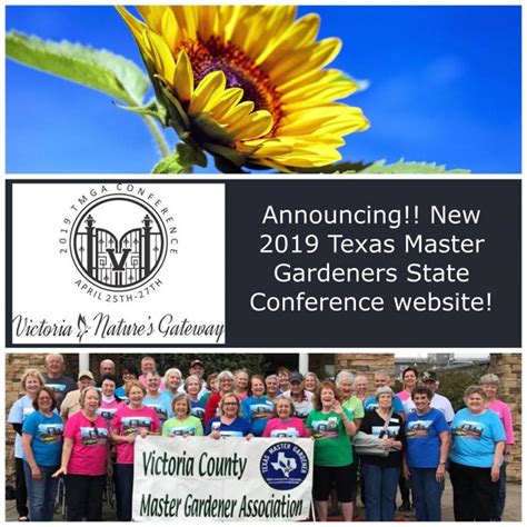 victoria county master gardener association 2019 texas master gardener conference