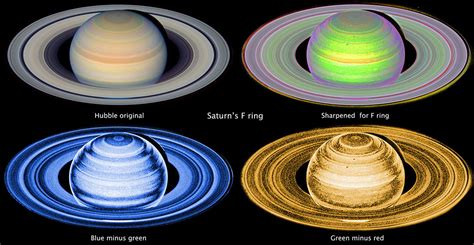 Hubble Captures Saturns F Ring Esahubble