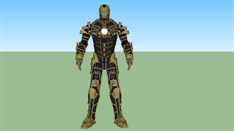 This was probably the hardest to design in terms of torso detailing, but the end result looks official. IRON MAN MARK 41 BONES | 3D Warehouse