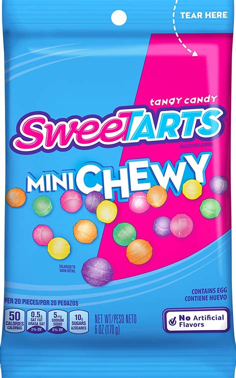 Sweetarts Mini Chewy Candy Peg Bag 6 Ounce Pack Of 12 Ebay
