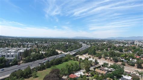 4k Aerial Drone Footage Of Studio City San Fernando Valley Ca