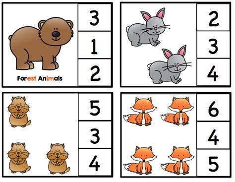 Preschool Printables Forest Animals Add On Forest Animals Preschool