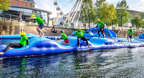 Total Wipeout-style aqua obstacle course coming to Scotland featuring 'ninja runs' and water chutes
