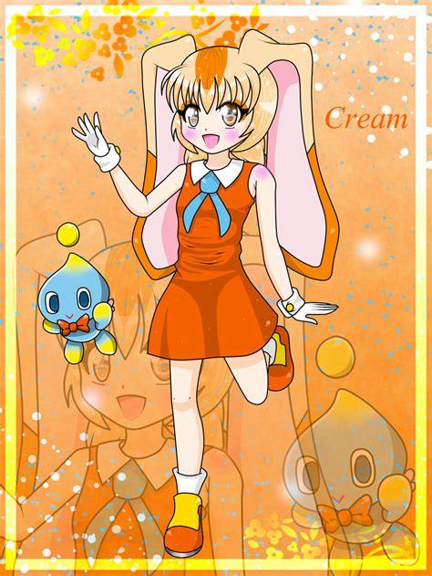 Cream The Rabbit Human Form By Yanathehedgehog On Deviantart