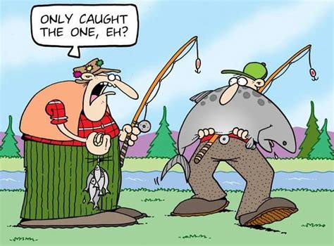 Tundra Comics Fishing Cartoon Drowning Worms
