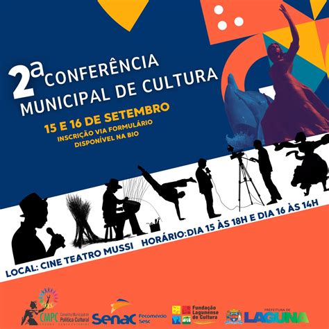 2ª Conferência Municipal de Cultura acontece dias 15 e 16 de setembro