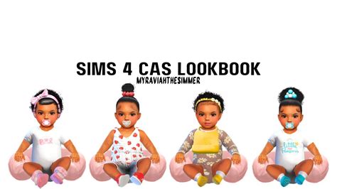 Sims 4 Infants Cas Urban Lookbook Part 2 Girls Cc Links Youtube