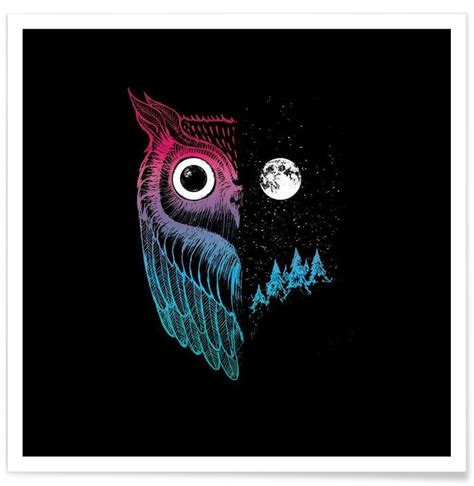 Night Owl Poster Juniqe