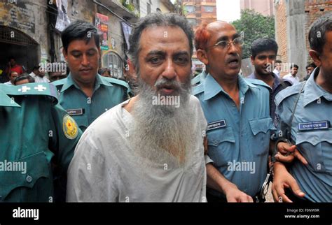 Dhaka Bangladesh 19th Aug 2015 A Suspect Of A Murder Case Of
