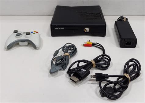 Buy The Xbox 360 S Game Console With Controller And Setup Cables